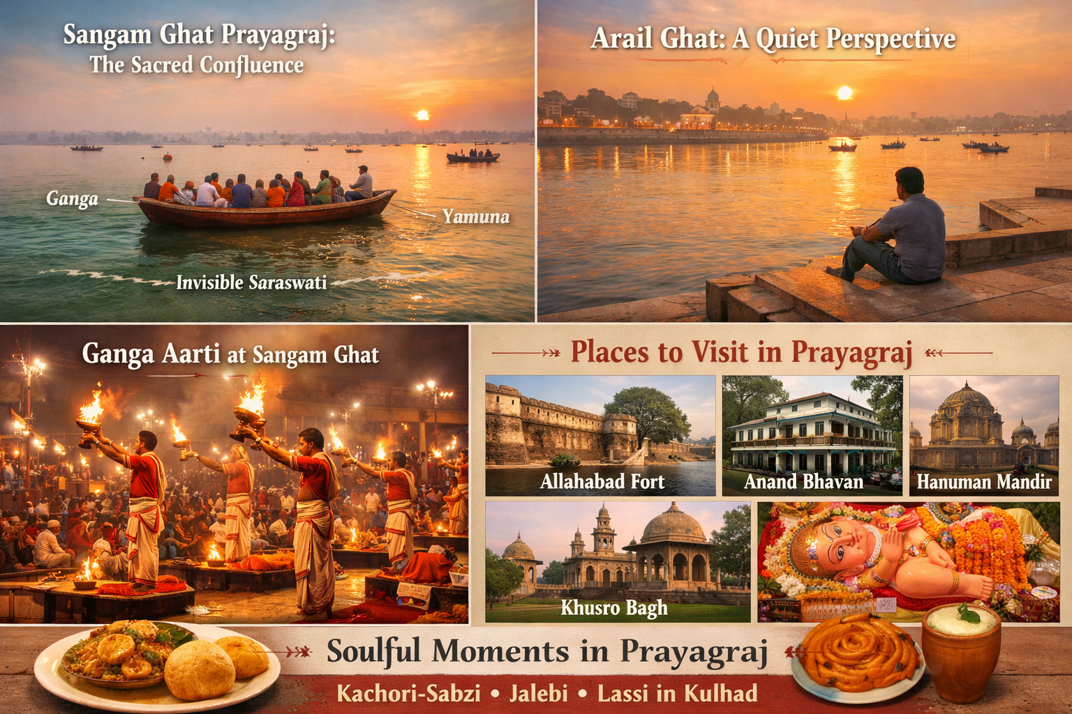 Sangam Ghat Prayagraj: Where Rivers Meet and Faith Flows