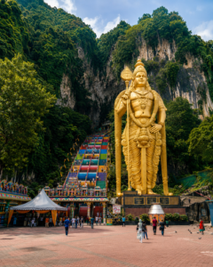 Travellers exploring Kuala Lumpur and Langkawi on a Malaysia tour package from India with India's best travel agency Roameaze.