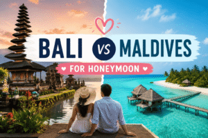 Bali vs Maldives for honeymoon
