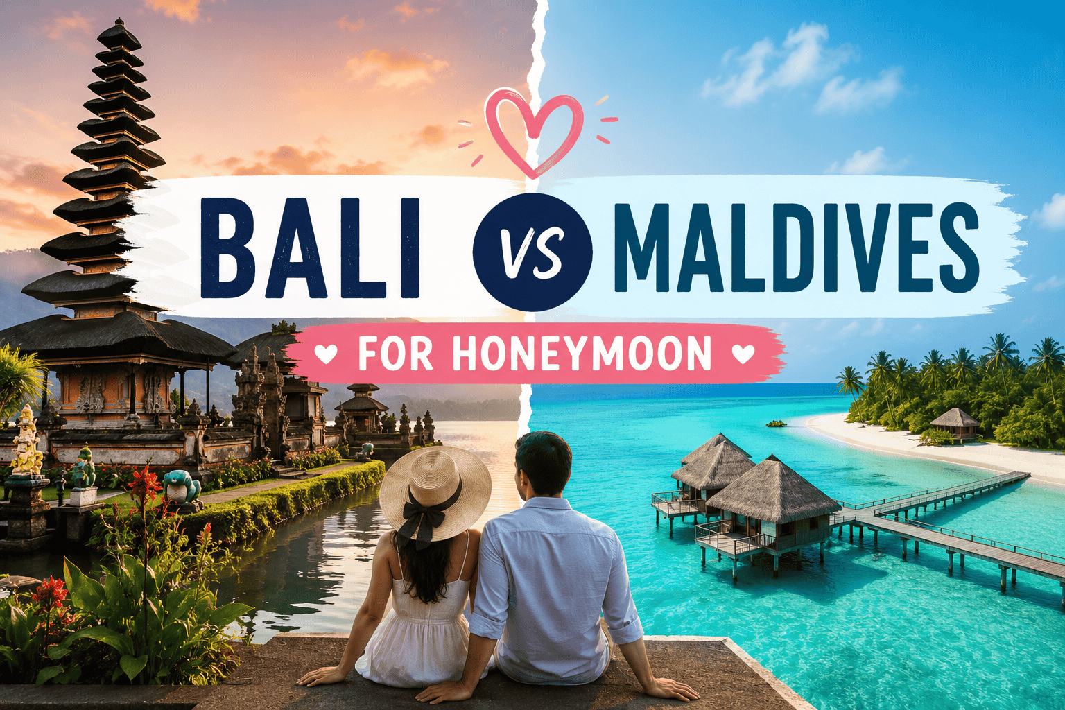 Bali vs Maldives for a Honeymoon from India: Which Fits You?