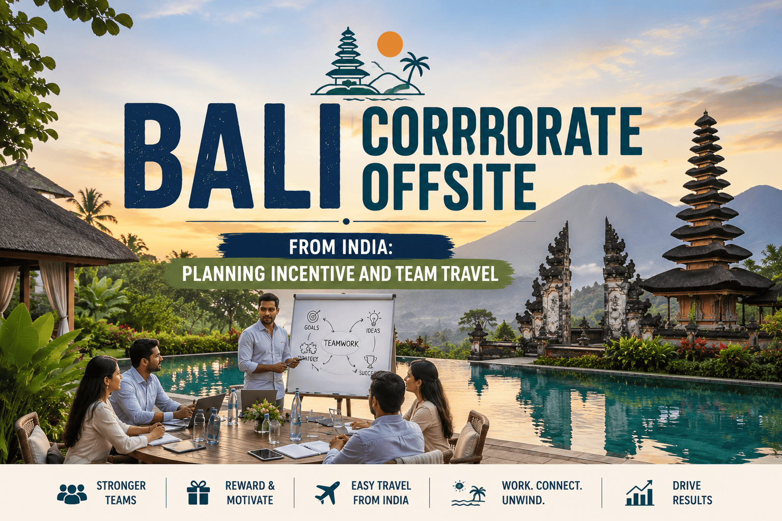 Bali Corporate Offsite from India: Planning Incentive and Team Travel