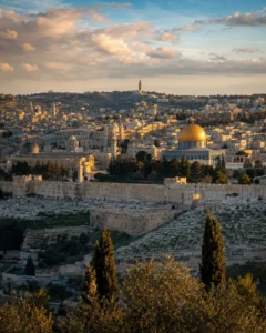 Travellers exploring Jerusalem on an Israel tour package from India with India's best travel agency RoamEaze.